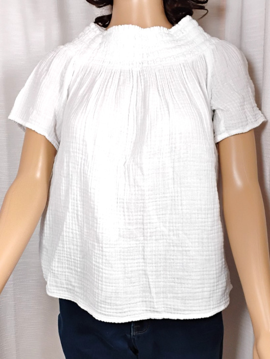 Michael Stars Tops - Michael Stars Gauze Off Shoulder Top Flowy Boho Festival Made USA Small